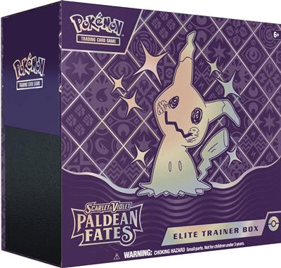 Pokemon: Paldean Fates: Scarlet and Violet SV4.5: Elite Trainer Box - Pocko Monsters