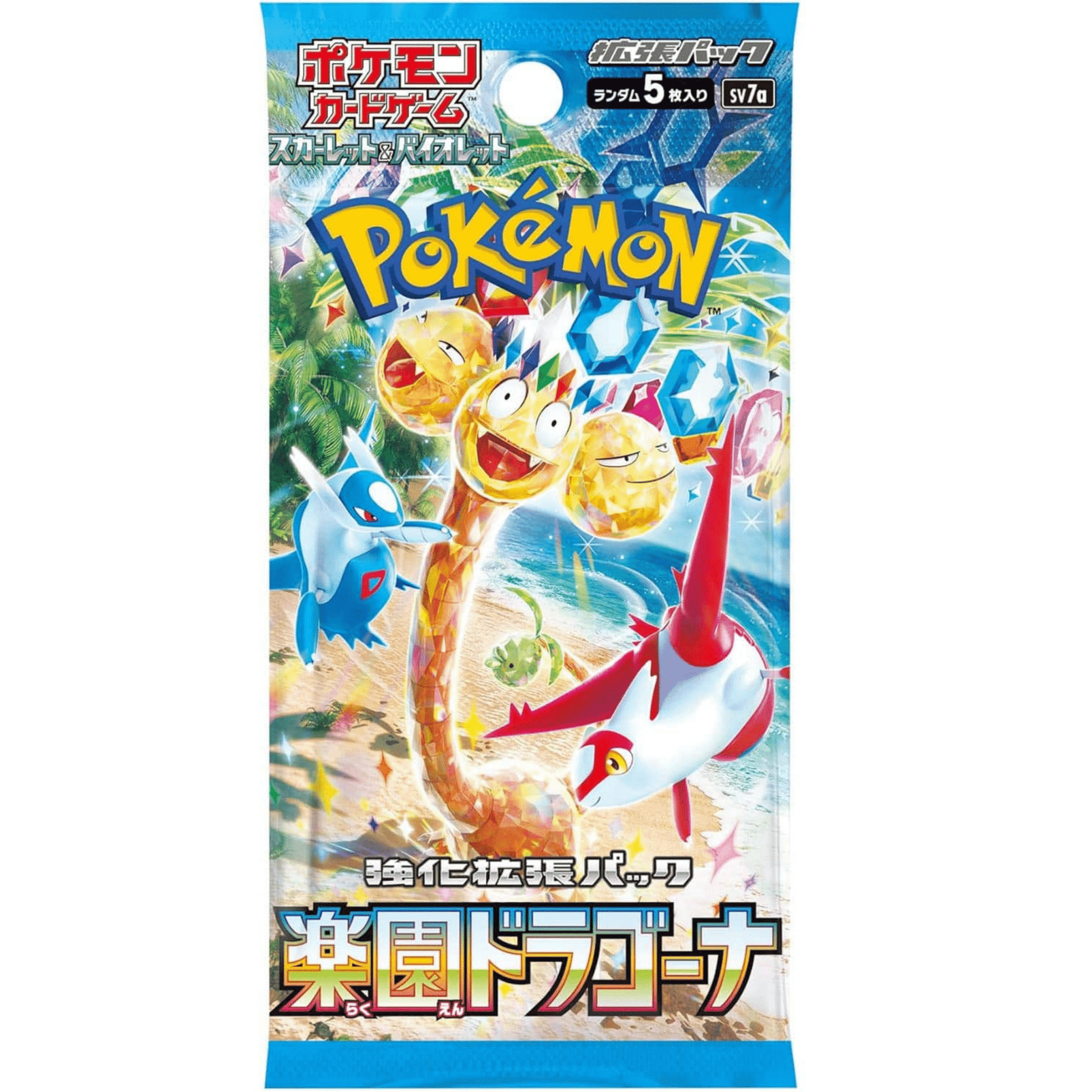 Pokemon: Paradise Dragona sv7a - Japansk - Booster pack - Pocko Monsters