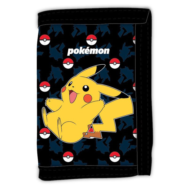 Pokemon: Pikachu velcro pung - Pocko Monsters