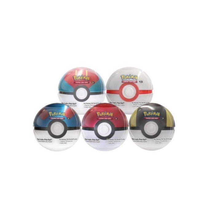 Pokemon Pokeball i Tin 2023 - 3 booster packs + 2 stickers - Pocko Monsters