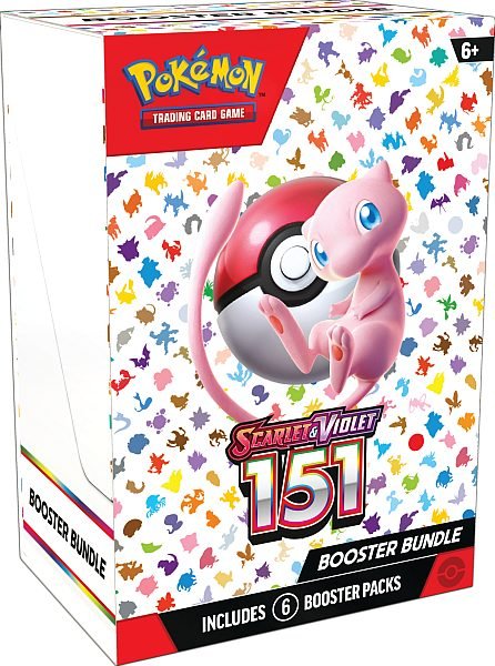 Pokemon Scarlet and Violet: 151: Booster bundle - 6 booster packs - Pocko Monsters