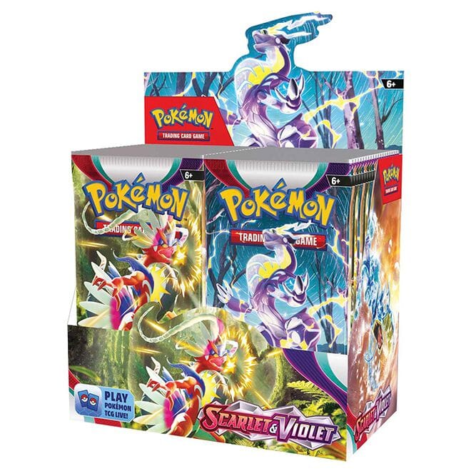 Pokemon Scarlet and Violet: Base set: Booster Box - 36 stk. - Pocko Monsters