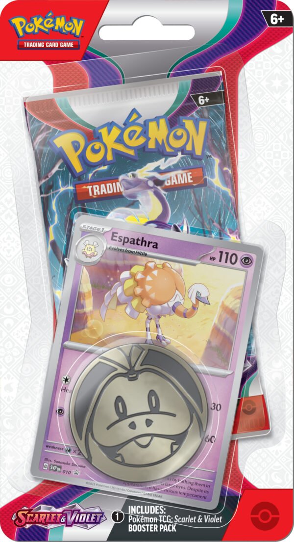 Pokemon: Scarlet and Violet: Espathra promo kort nr. 10 - Pocko Monsters