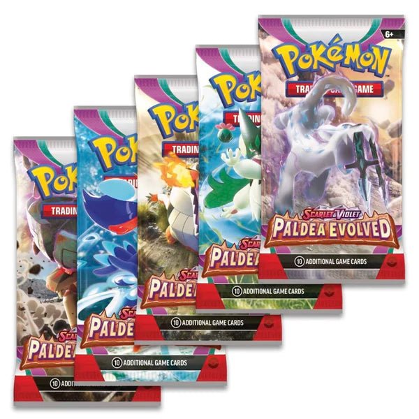 Pokemon Scarlet and Violet: Paldea Evolved: 1 Booster Pack - Pocko Monsters