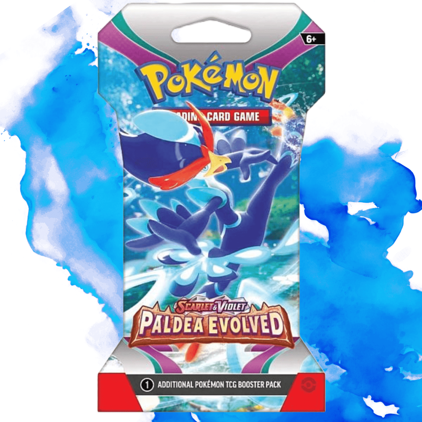 Pokemon Scarlet and Violet: Paldea Evolved: Booster Pack - Sleeved - Pocko Monsters