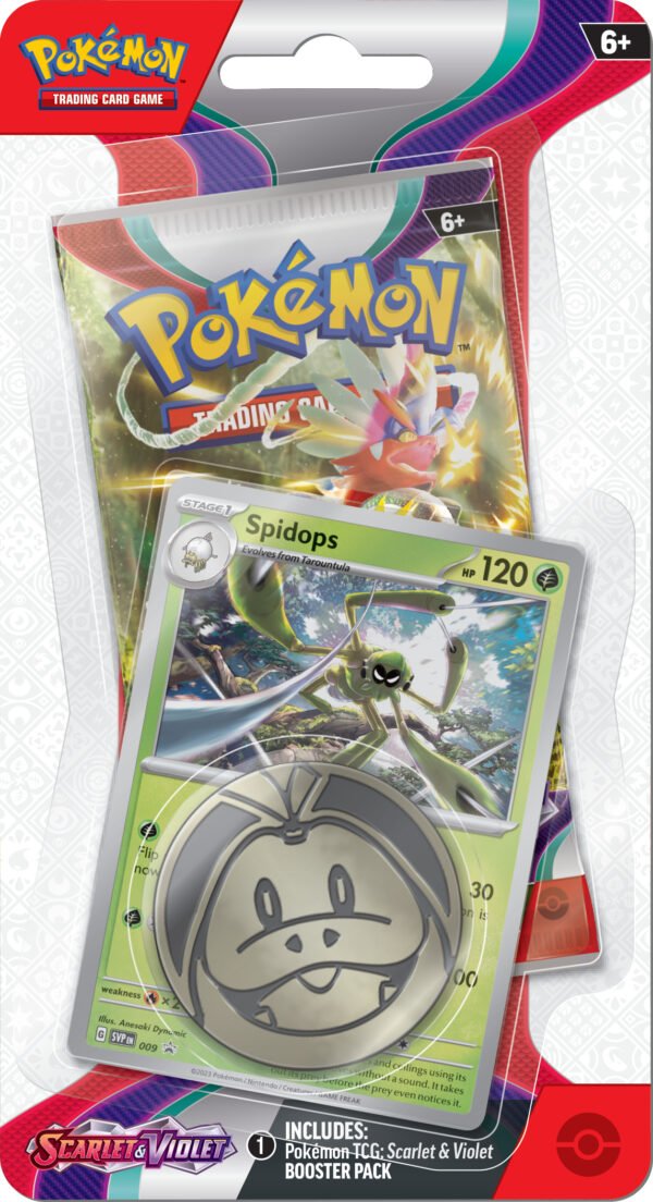 Pokemon: Scarlet and Violet: Spidops promo kort nr. 9 - Pocko Monsters