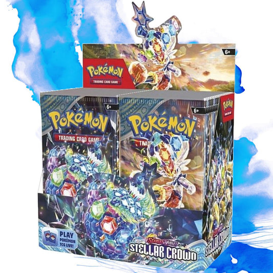 Pokemon: Scarlet And Violet: Stellar Crown: SV07: Booster box (36 booster packs)(Preorder) - Pocko Monsters