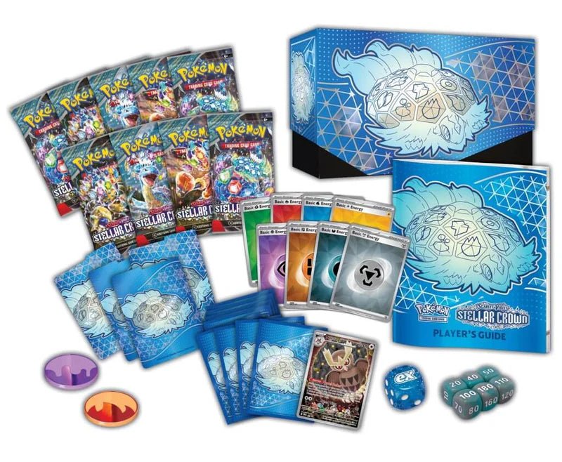 Pokemon: Scarlet And Violet: Stellar Crown: SV07: Elite Trainer Box (Preorder) - Pocko Monsters