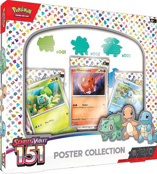 Pokemon Scarlet & Violet: 151 Poster Collection Box - 3 booster packs + plakat - Pocko Monsters