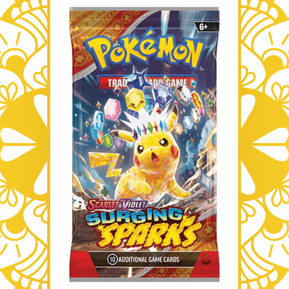 Pokemon: Surging Sparks - Sv8 - Booster Pack - Pocko Monsters