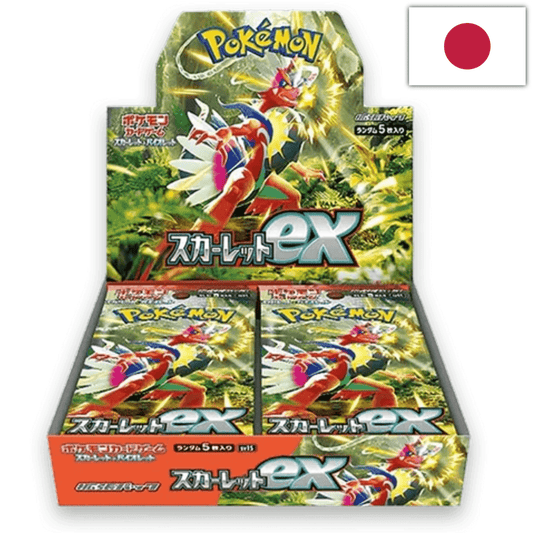 Pokemon SV1S: Scarlet EX - Booster box (30 booster packs) - japansk - Pocko Monsters