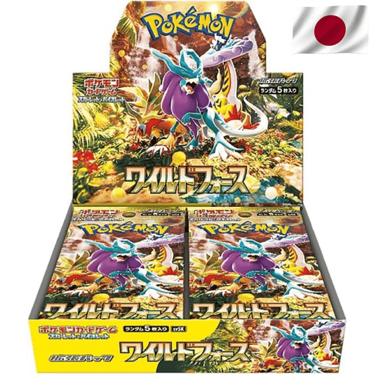 Pokemon SV5k: Wild Force - Booster box (30 booster packs) - japansk - Pocko Monsters