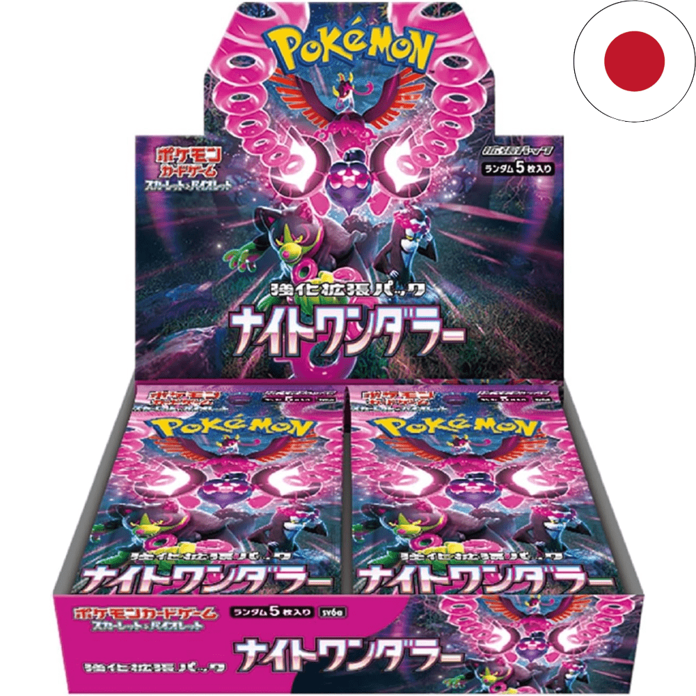 Pokemon SV6a: Night Wanderer - Booster box (30 booster packs) - japansk - Pocko Monsters