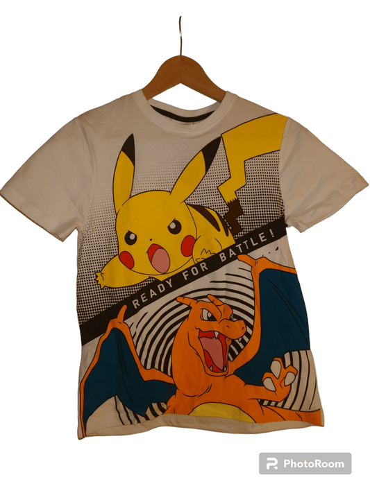 Pokemon T-shit og shorts med Pikachu og Charizard - Pocko Monsters