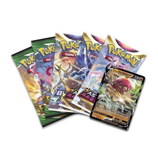 Pokémon TCG: Divergent Powers Tin (Decidueye V) - Pocko Monsters