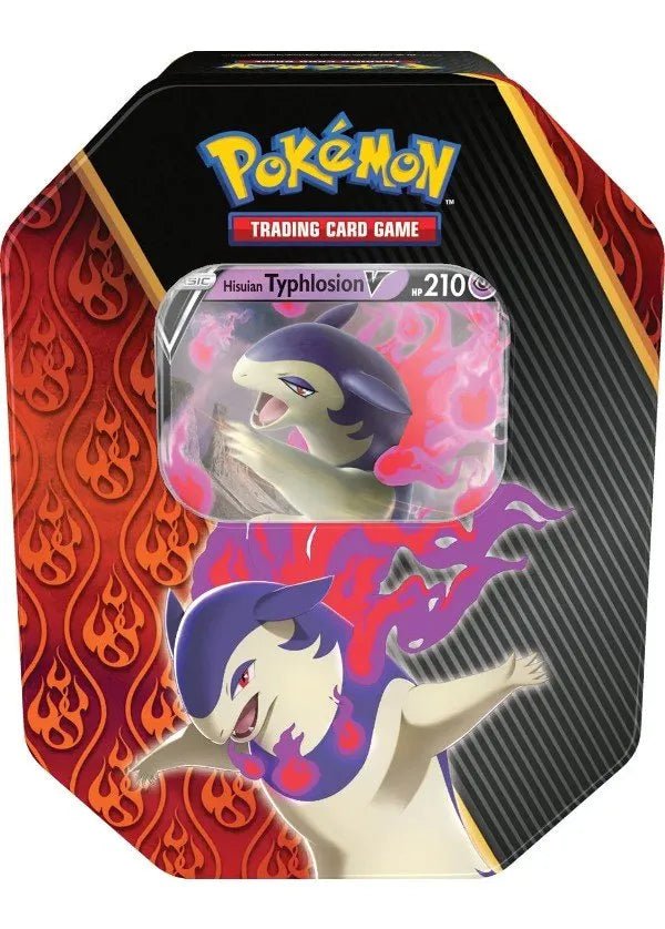 Pokémon TCG: Divergent Powers Tin (Hisuian Typhlosion V) - Pocko Monsters