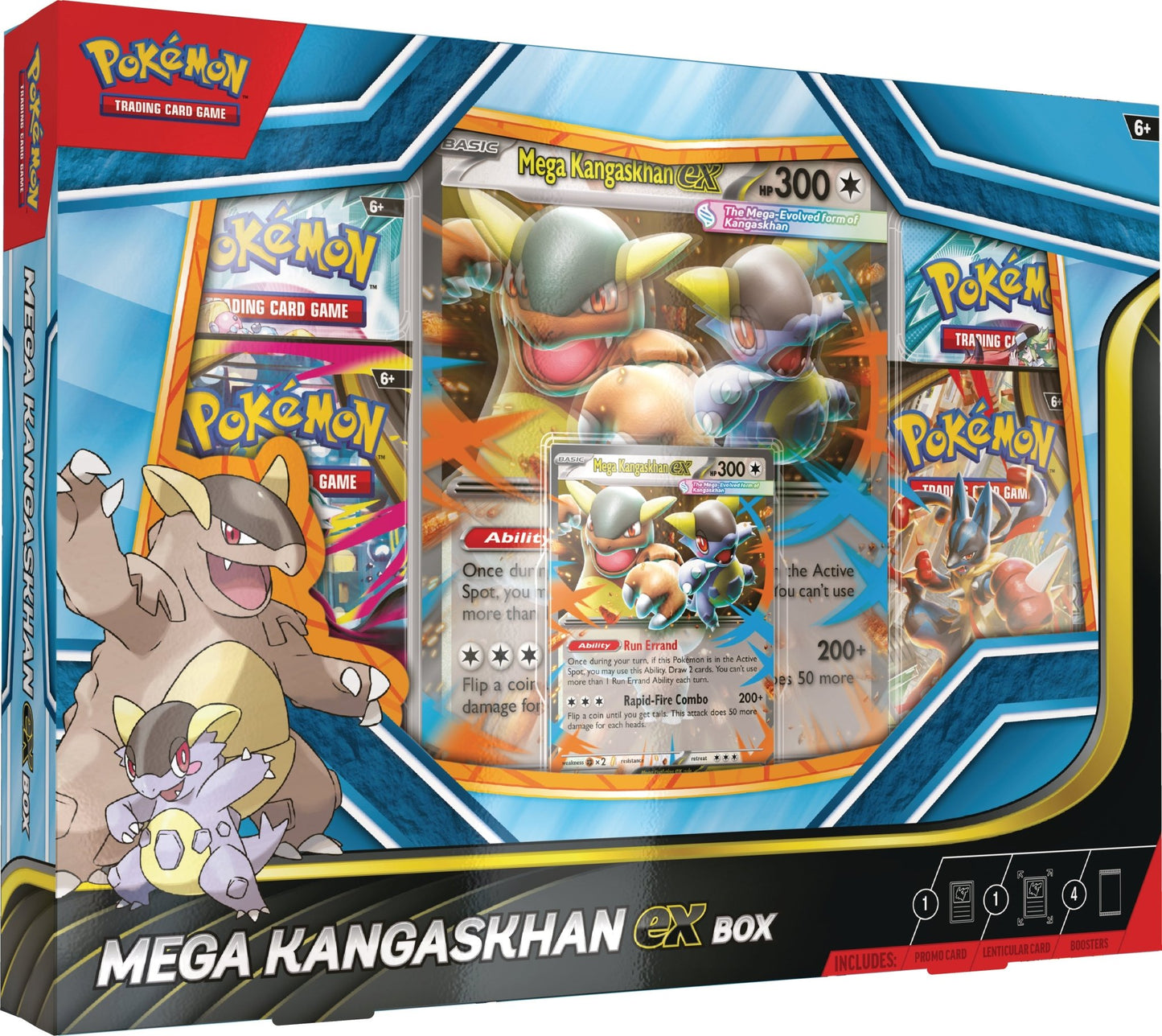 Pokemon TCG: Mega Kangaskhan ex box - Pocko Monsters