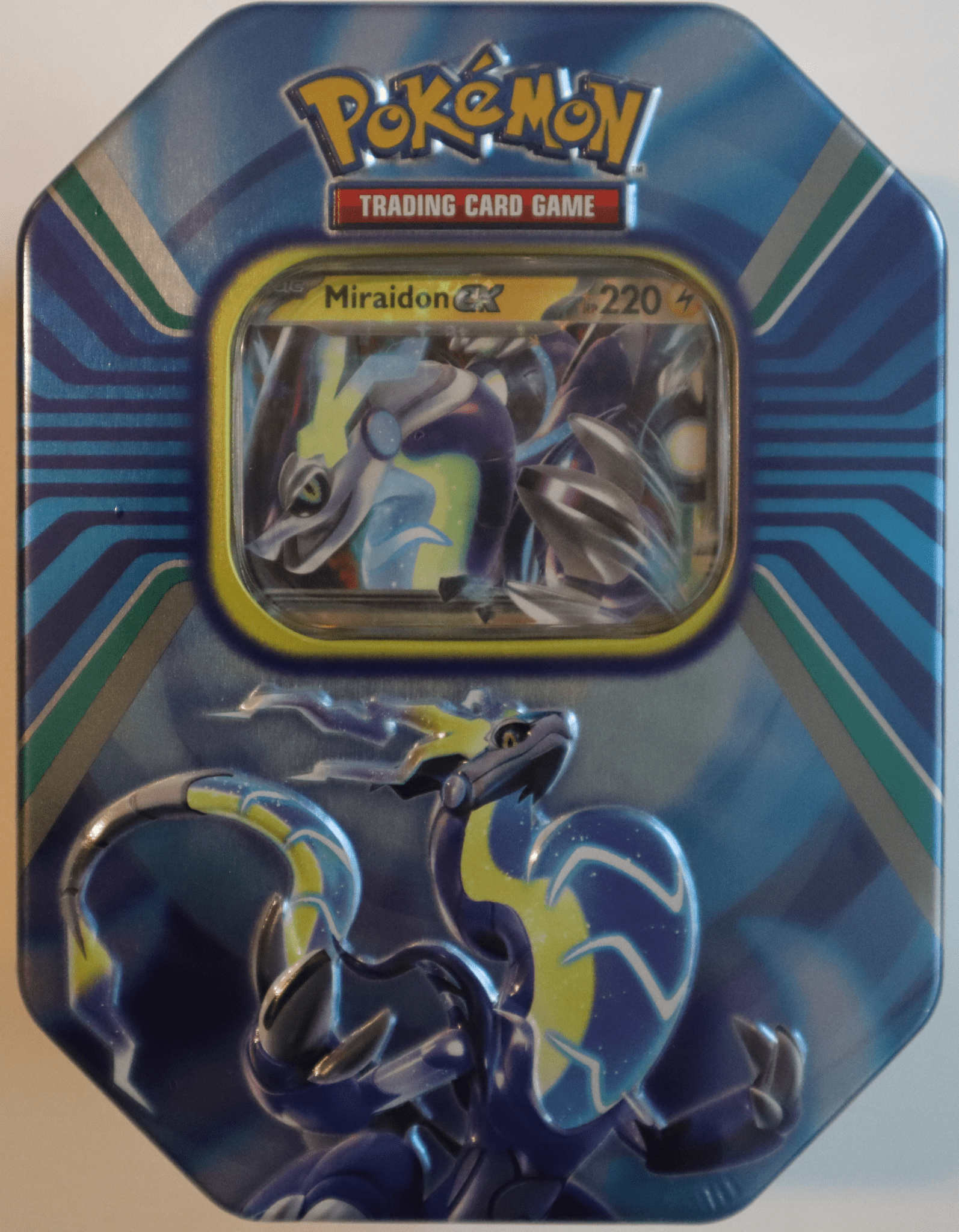 Pokemon TCG: Paldea Evolved Tin: Miraidon EX eller Koraidon EX - Pocko Monsters