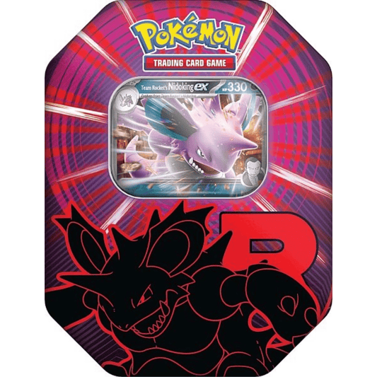 Pokémon: Team Rocket Ex Fall Tin - Nidoking - Pocko Monsters