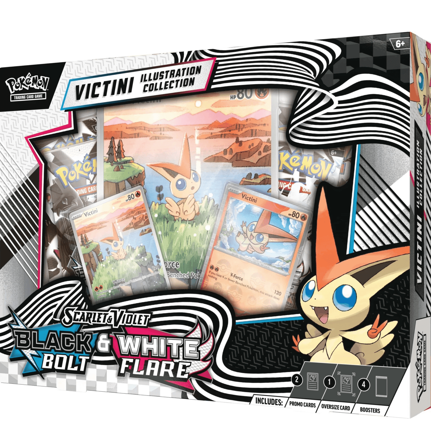 Pokemon: Victini Illustration Collection: Black Bolt and White Flare - Pocko Monsters