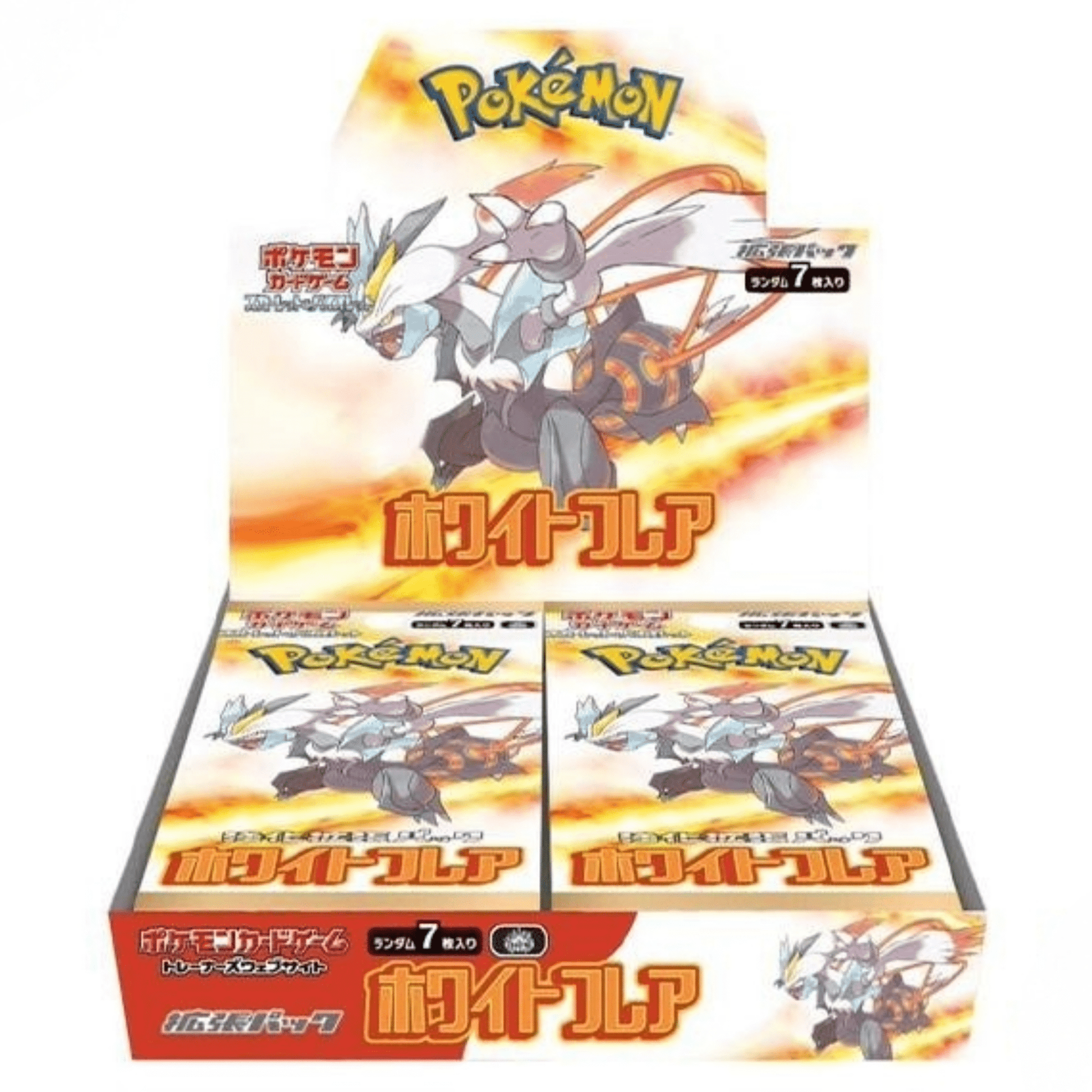 Pokemon: White Flare - Japansk - Booster box (Forudbestilling) - Pocko Monsters
