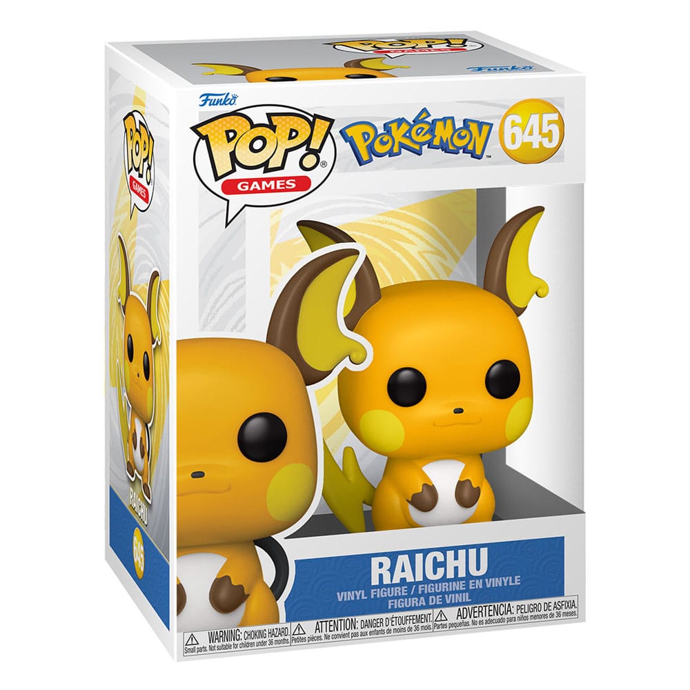 POP figure: Pokemon: Raichu #645 - Pocko Monsters