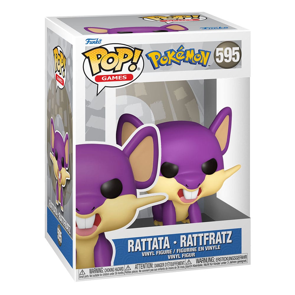 POP figure: Pokemon: Rattata #595 - Pocko Monsters