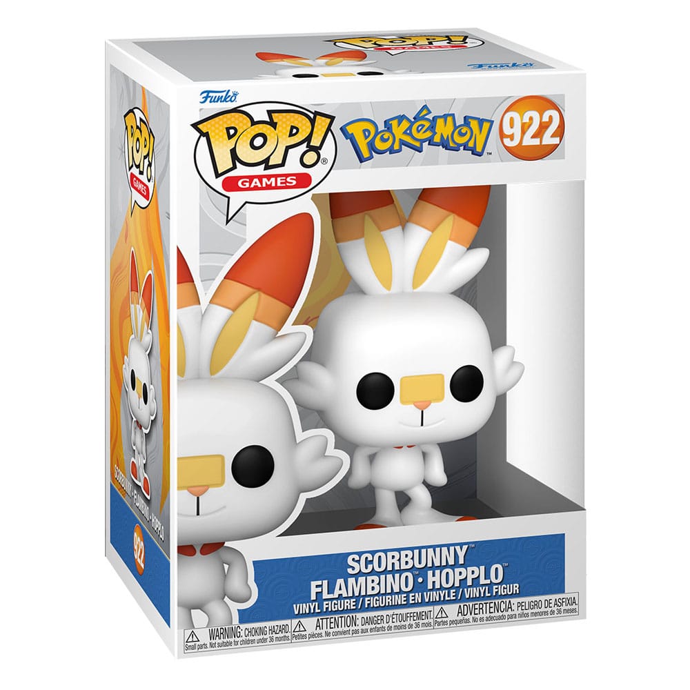 POP figure: Pokemon: Scorbunny #922 - Pocko Monsters