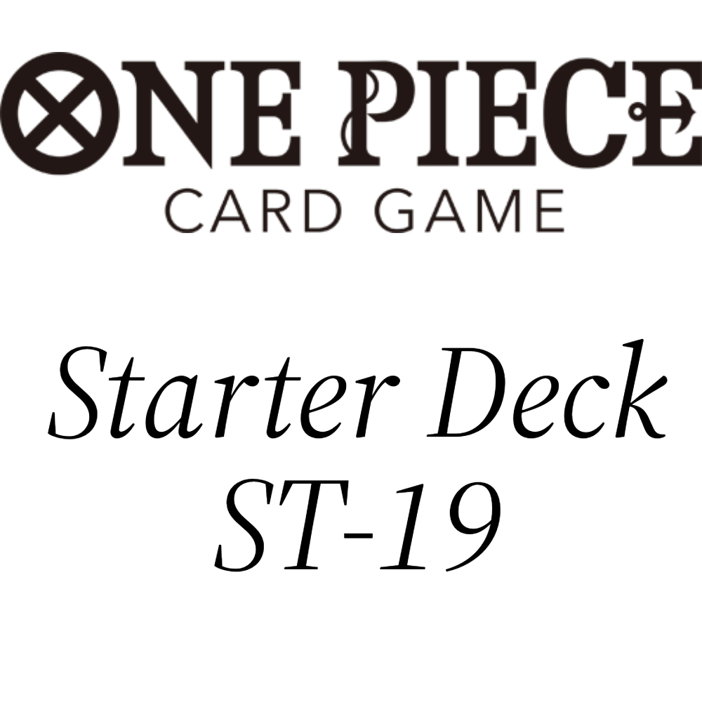 (Preorder) One Piece TCG: STARTER DECK -Black Smoker- [ST-19] - Pocko Monsters