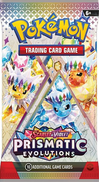 Prismatic Evolution Booster bundle - Pokemon Scarlet and Violet - 6 booster packs - Pocko Monsters