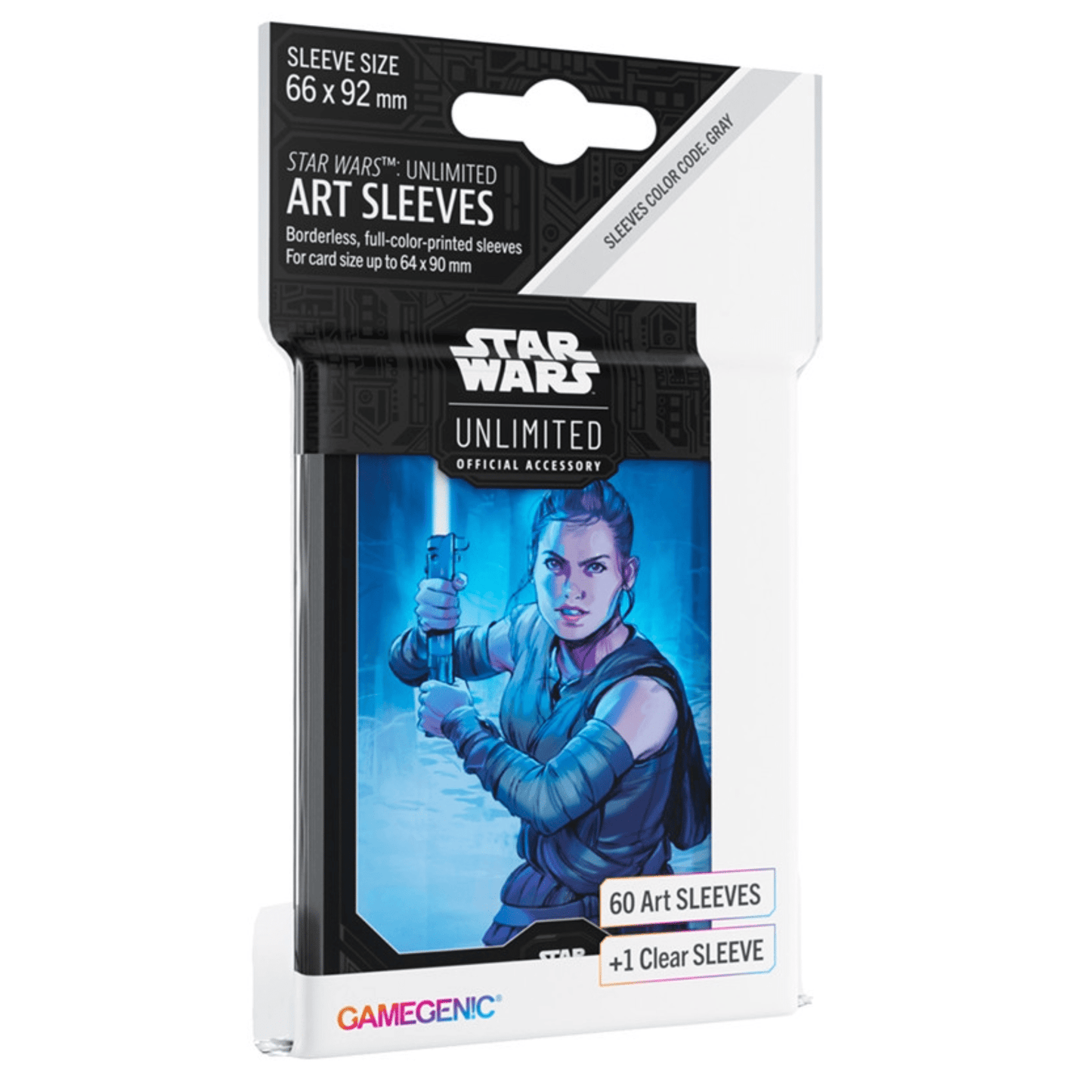 Rey Card Sleeves - Shadows of the Galaxy: Star Wars: Unlimited (Preorder) - Pocko Monsters