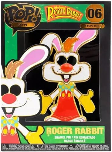 Roger Rabbit Large Enamel POP Pin 10cm #06 - Pocko Monsters