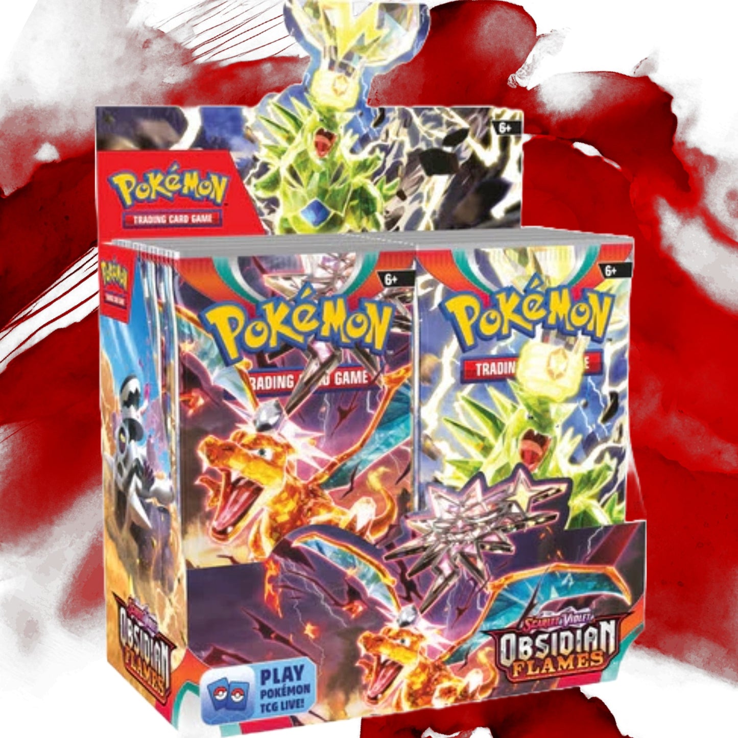 Scarlet and Violet: Obsidian Flames Booster Box 36 packs - Pocko Monsters