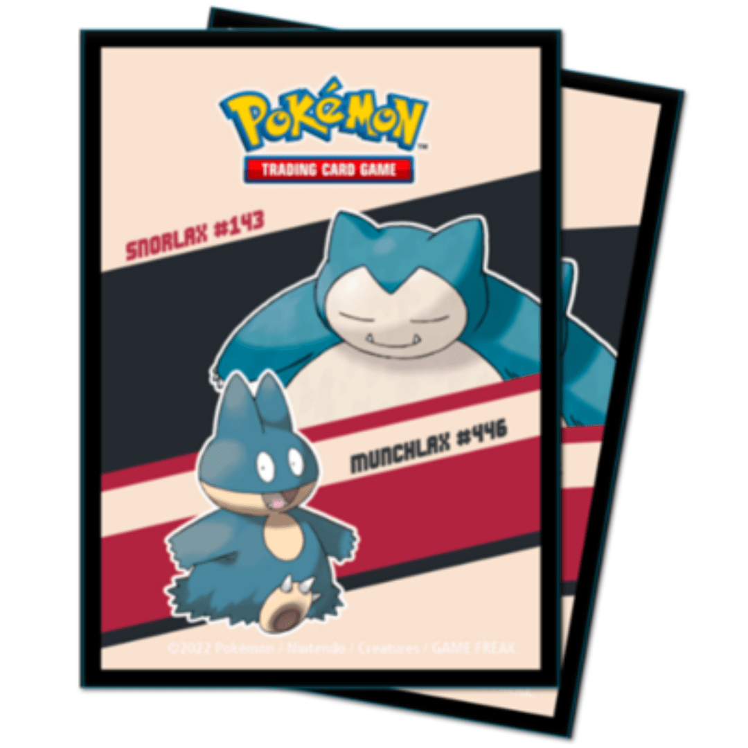 Snorlax & Munchlax - Sleeves 65 lommer - Ultra Pro - Pocko Monsters