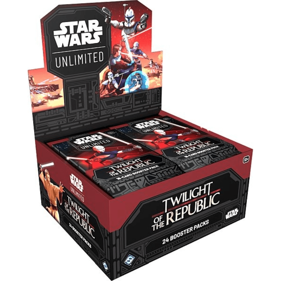 Star Wars: Unlimited - Twilight of the Republic Booster Box / Display (24 booster packs) - Pocko Monsters