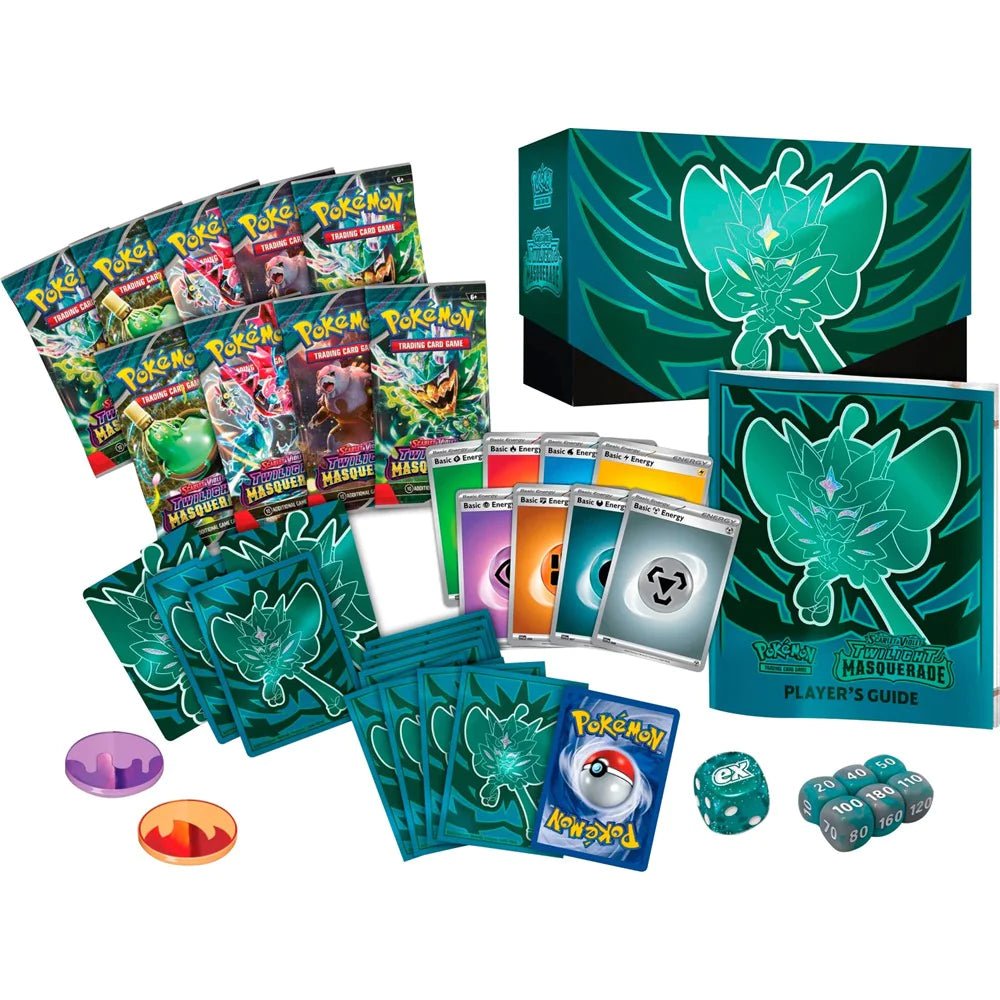 Twilight Masquerade: Scarlet and Violet: Elite Trainer Box - Pocko Monsters