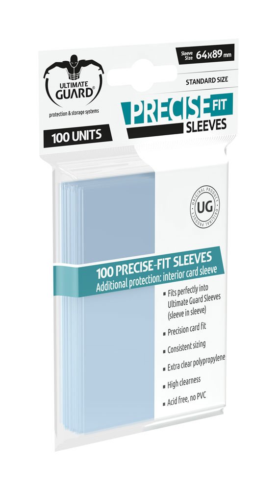 Ultimate Guard Precise - Fit Sleeves Standard Size (100) - Pocko Monsters