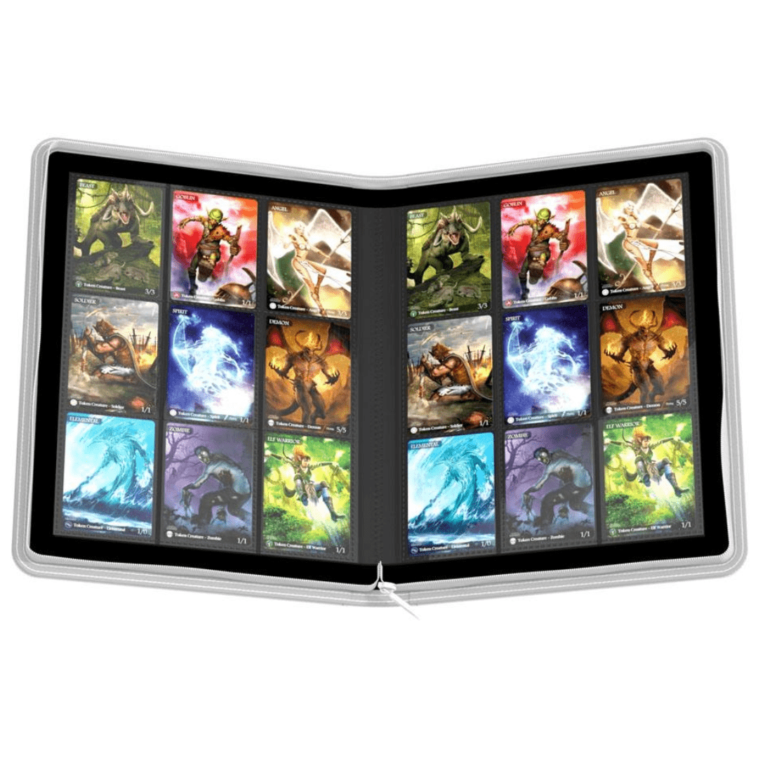 Ultimate Guard Zipfolio 360 18/9 - Pocket Xenoskin - White - Samlekort mappe - Pocko Monsters