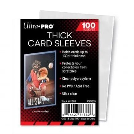 Ultra Pro Extra Thick Card Soft Sleeves (100 stk.) - Pocko Monsters